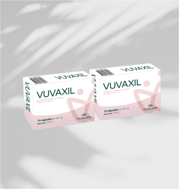 Vuvaxil 2 cajas (30 cápsulas) sin gastos de envío