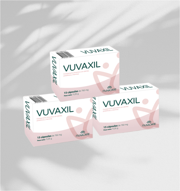 Vuvaxil 3 cajas (45 cápsulas) pack ahorro  (sin gastos de envío)